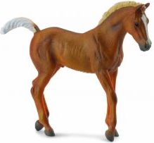 Sběratelská figurka hříbě kaštana chůze
