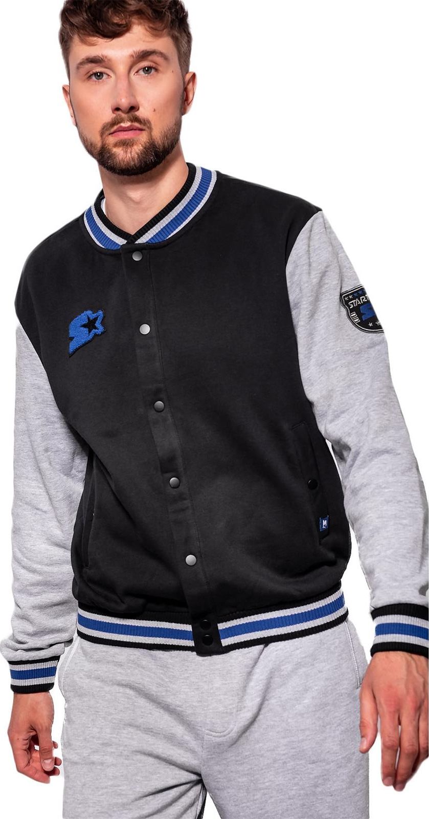 Starter Blue Label Mikina Unisex Starter Blue Label Black Sug-020-BD-200 m
