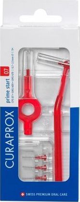 Curaprox Prime Start 07 - 2,5mm / Red 5ks + UHS 409 a UHS 470