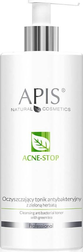 APIS Čistící antibakteriální tonikum se zeleným čajem Acne-stop 300 ml univerzální