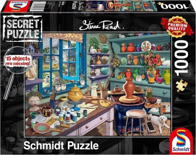 Steve Read: Secret Puzzles - Künstler-Atelier