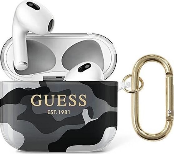 Hádej hádejte gua3ucamg Apple Airpods 3 Cover Black/Black Camo Collection