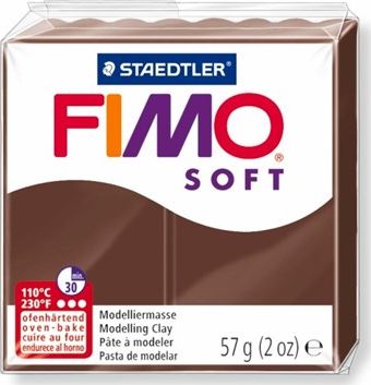 Fimo termosetová plastová hlina Jemná čokoláda 57g