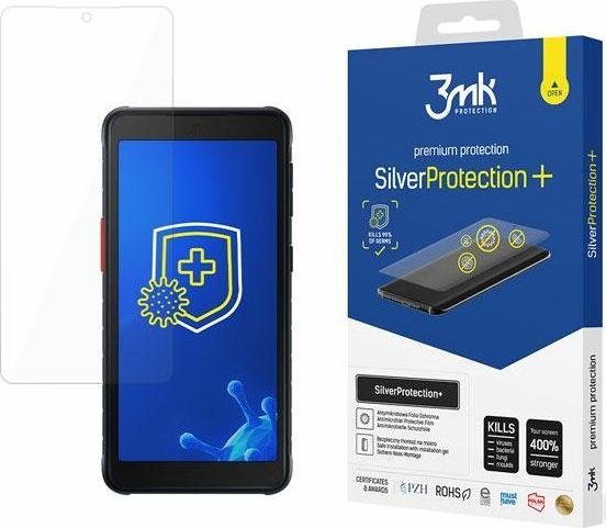 3MK Antimikrobiální ochranná fólie 3MK Silver Protect+ Samsung Galaxy Xcover 5