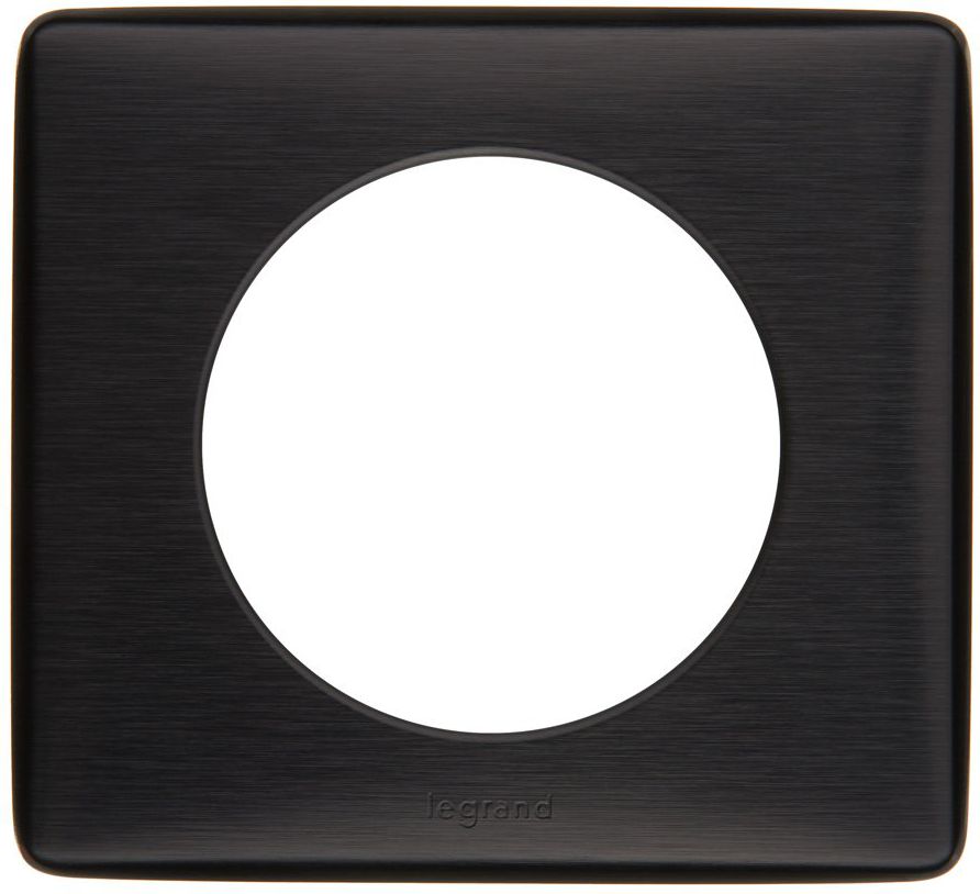 Legrand Single frame Celiane carbon (068981)