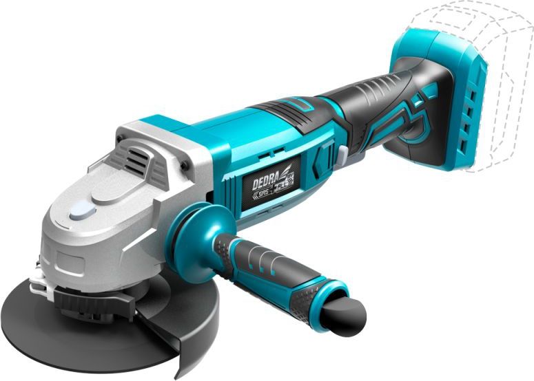 DEDRE ANGLE GRINDER 125mm 18V dlouhý