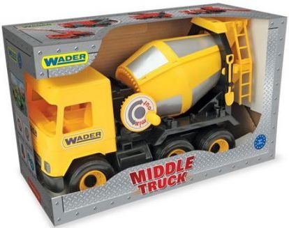 Wader Middle truck - Žltá miešačka na betón (234576)