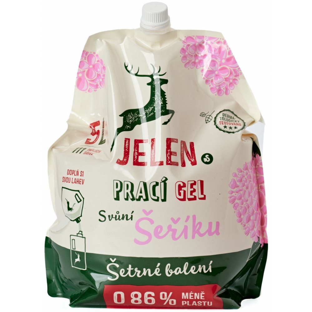 Jeleň prací gél s vôňou orgovánu 5 l do práčky