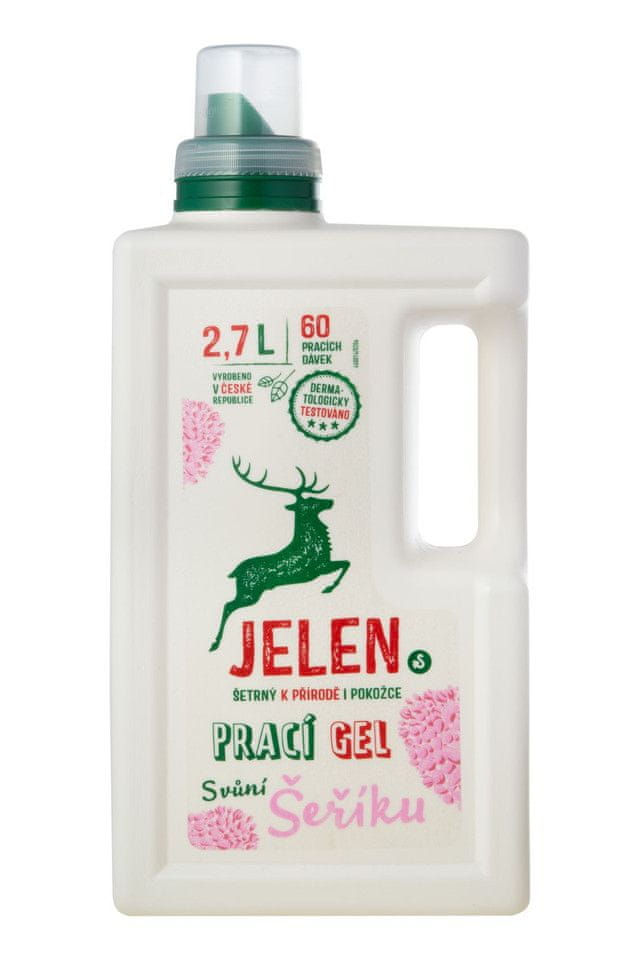 Jeleň prací gél s vôňou orgovánu 3,6 l do práčky