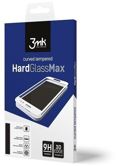 3MK HARDGLASE Max IPhone 8 Plus Black Tempered Glass Fullcreen 9H (3000248)