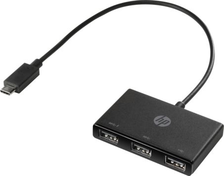 Rozbočovač HP USB-C na USB-A, rozbočovač USB
