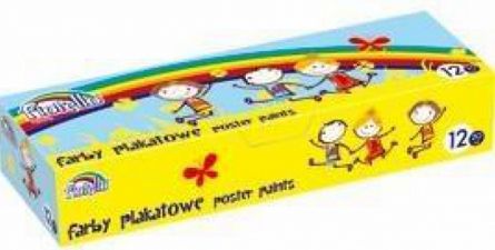 Velký plakát maluje 12 barev