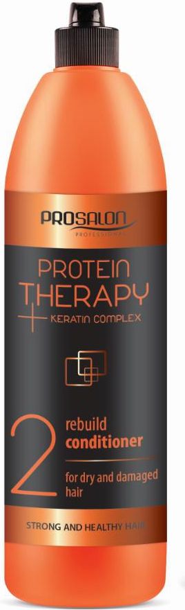 Kondicionér keratinového komplexu keratin proteinu Chantal Prosalon pro suchý a poškozený kondicionér pro suché a poškozené vlasy 1000 g
