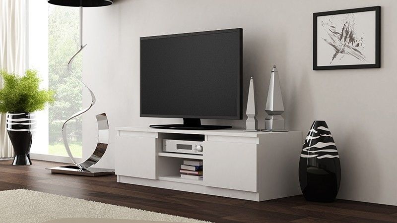 Topeshop RTV120 biely TV stolík