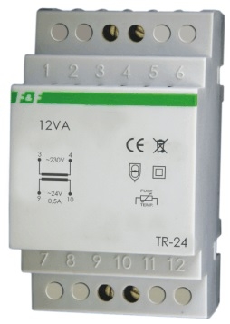 Síťový transformátor F&F TR-24 12V AC TR-24