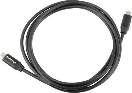 Lanberg CA-CMCM-40CU-0018-BK USB-C M/M 2.0, 1,8 m LANBERG USB-C M/M 2.0 kábel 1,8 m, čierny, rýchle nabíjanie 4.0