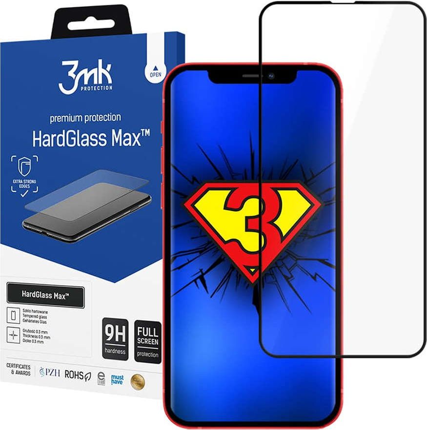 Tvrdené sklo HardGlass Max iPhone 13 Mini na celú obrazovku