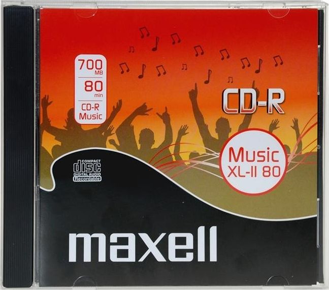 Maxell CD-R 700 MB 52x 10 kusů (MXAJC)