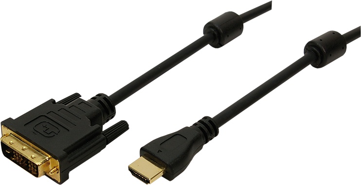 LogiLink HDMI - DVI-D kabel 5m černý (CH0015)