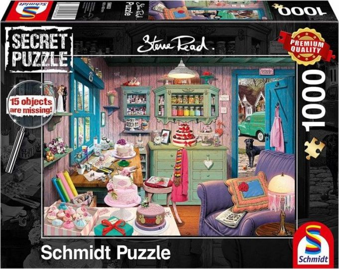 Puzzle Premium Quality 1000 dílků Steve Read Babiččin pokoj