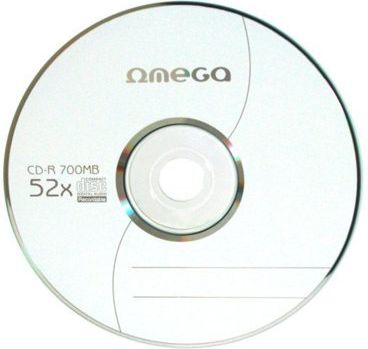 Omega CD-R 700 MB 52x 1 kus (56461)