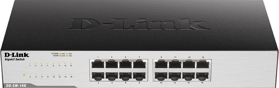 Spínač D-Link GO-SW-16G