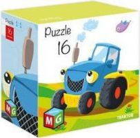 Puzzle 16 dílků Traktor Multigra
