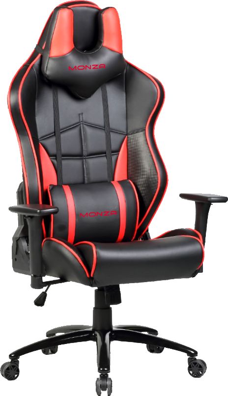 Červené kreslo Omega VARR MONZA