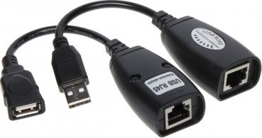 Genway USB-EX-50 USB adaptér USB – RJ45 černý (USB-EX-50)