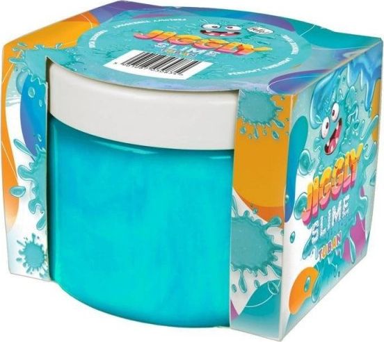 TUBAN Slime Jiggly - tyrkysová perlička 500g