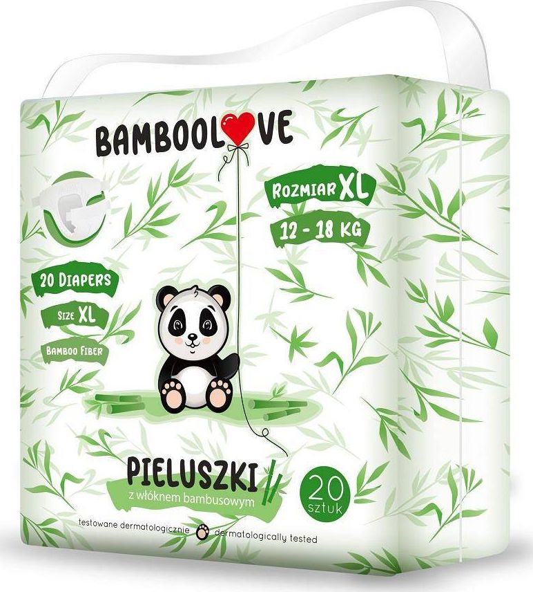 Bamboolove Bamboolove-Pelety Poleva Velikost 21 ks