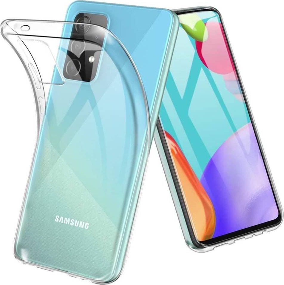 Priehľadné silikónové púzdro SAMSUNG GALAXY A72 5G Jelly Case Mercury
