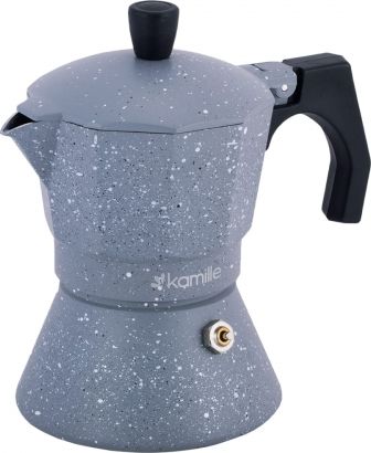 Kávovar Kamille Italský kávovar, granitový kávovar, 600 ml