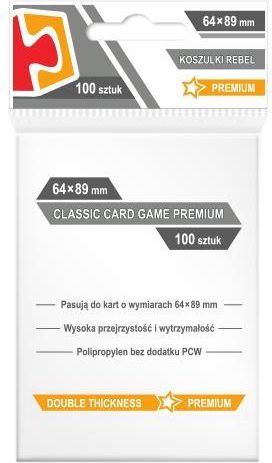 Trička Rebel CCG Premium 63,5x88 100 ks