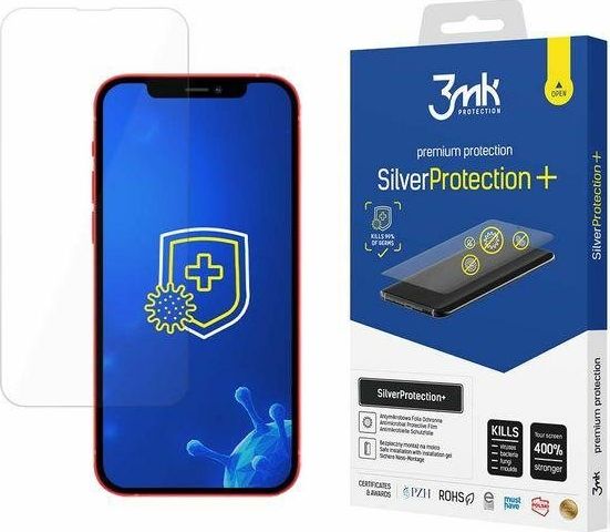 3mk ochranná fólie SilverProtection+ pro Apple iPhone 13 / iPhone 13 Pro, antimikrobiální