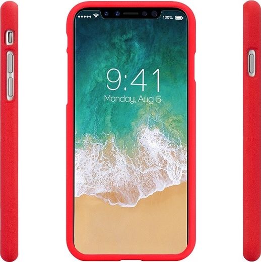 Mercury Soft pro iPhone 13 Pro červená/červená