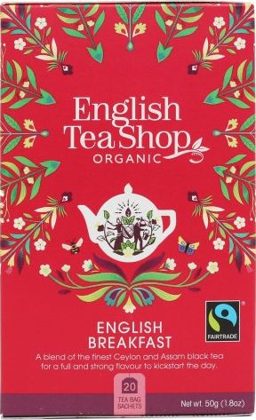 English Tea Sho English Breakfast Tea (20x2,5) BIO 50g