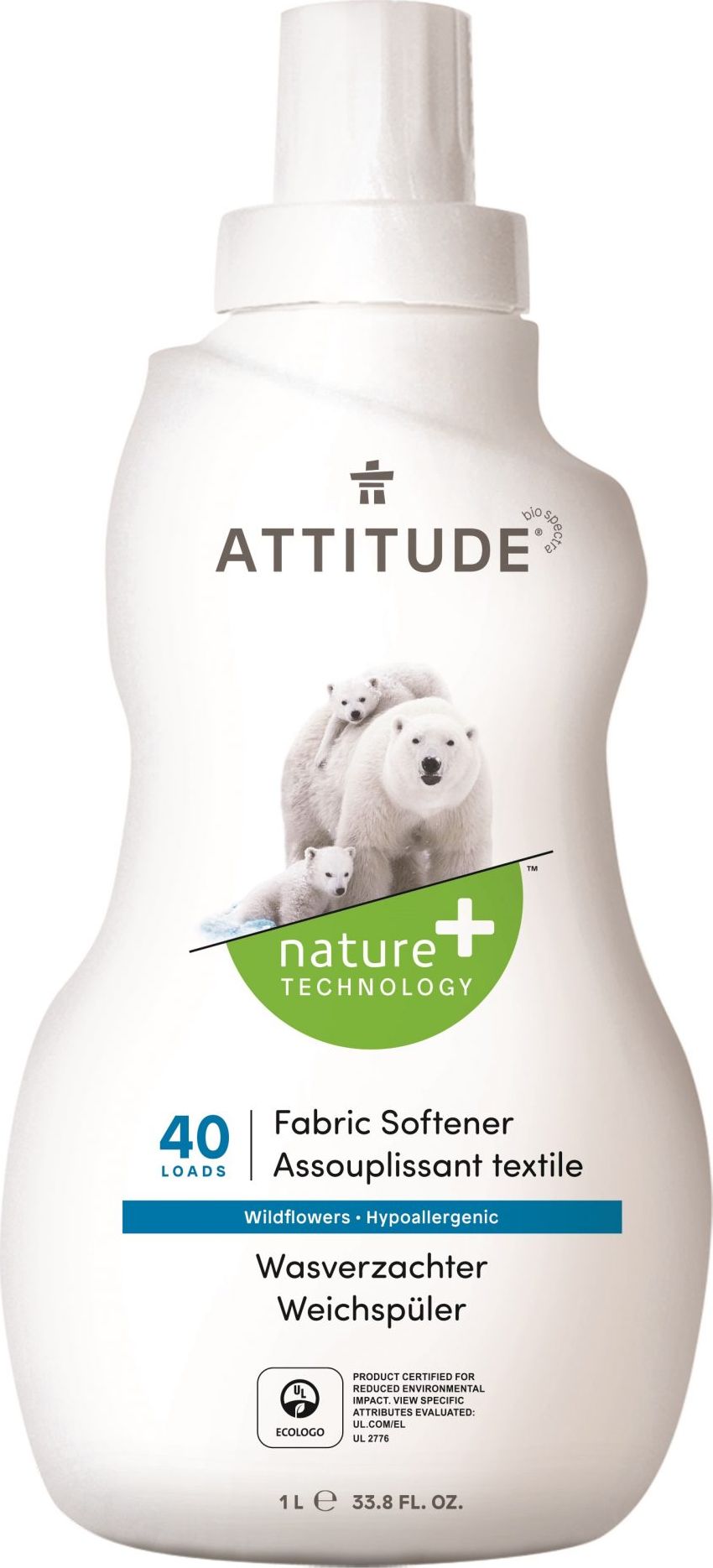 Attitude ATTITUDE aviváž Wild Flowers aviváž 40 máchání 1040 ml