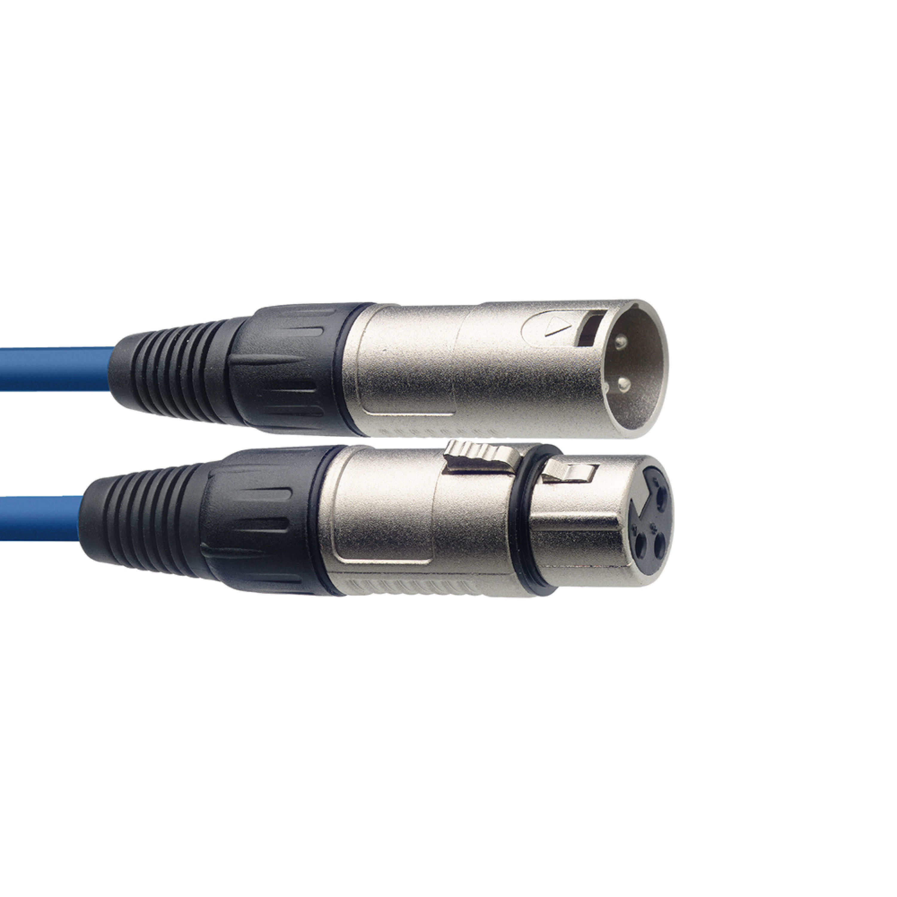 Stagg SMC10 CBL, kabel mikrofonní XLR/XLR, 10m, modrý