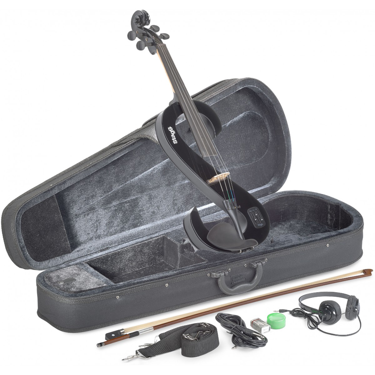 Stagg EVA 4/4 BK, elektrická viola