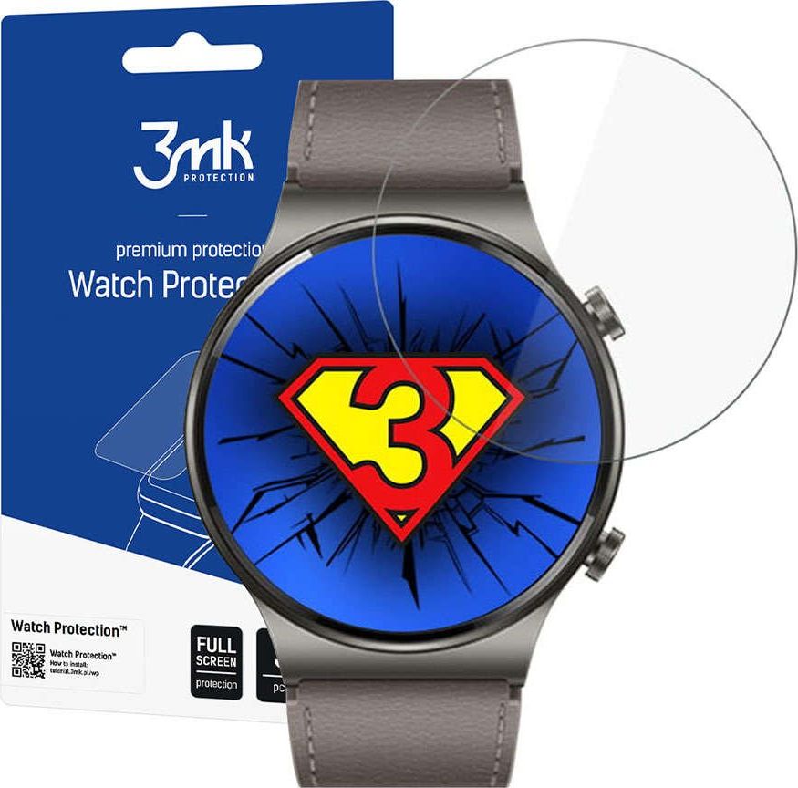 3mk hybridní sklo Watch pro Huawei Watch GT 2 Pro (3ks)