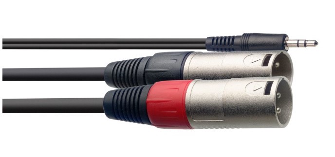 Stagg SYC2/MPS2XM Y-kabel