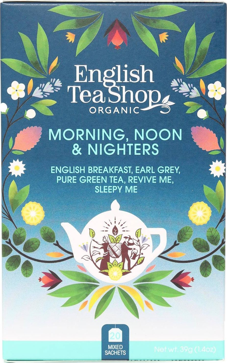 English Tea English Tea Shop, Čaj ráno, poledne a večery, 5 příchutí, 20 sáčků