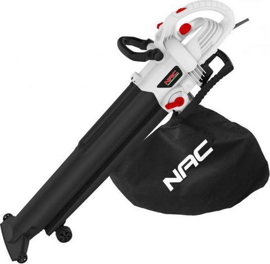 NAC VBE300A-AS-WS-CH Electric leaf blower 3000 W 270 km/h Black White