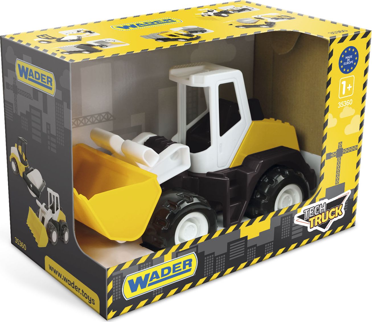 Wader Charger Buldozer Wader 35364 Tech Truck Construction Auto