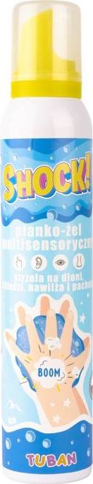 Multisenzorická pena Shock modrá  200 ML