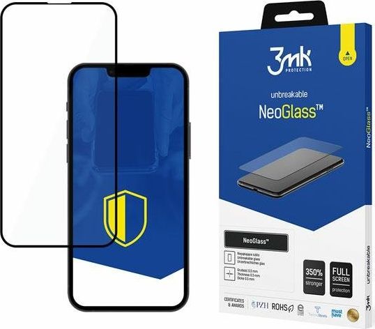 Ochranné sklo 3MK 3MK Neoglass Apple iPhone 13 Pro Max Black