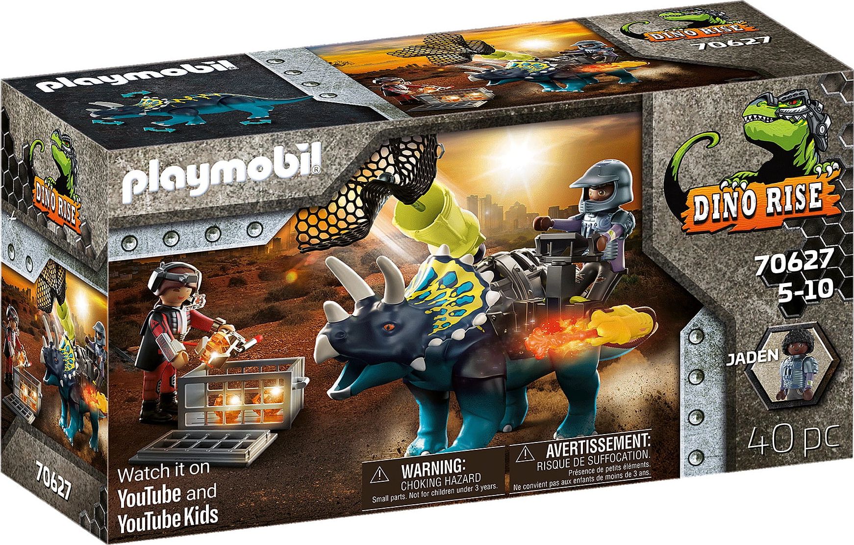 Playmobil 70627 Triceratops: Spor o legendární kameny