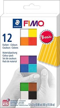 Plastová hmota Fimo Basic 12 barev
