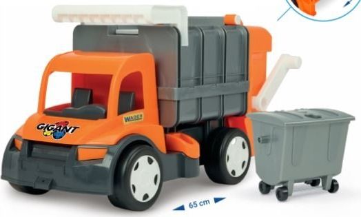Wader Giant smetiarske auto oranžové wader 67016